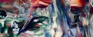 El çizimi. Soyut sanat arkaplanı. Renk dokusu. Modern, çağdaş sanat. Renkli tuval. Duvar dekoru arkaplanı