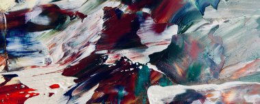 El çizimi. Soyut sanat arkaplanı. Renk dokusu. Modern, çağdaş sanat. Renkli tuval. Duvar dekoru arkaplanı