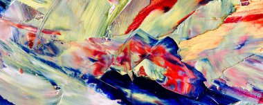 Renk dokusu. Tuvale elle çizilmiş yağlı boya resim. Soyut sanat geçmişi. Modern, çağdaş sanat. Renkli tuval. Duvar dekoru arkaplanı