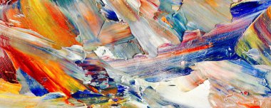 El çizimi. Soyut sanat arkaplanı. Renk dokusu. Modern, çağdaş sanat. Renkli tuval. Duvar dekoru arkaplanı