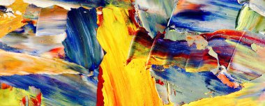 El çizimi. Soyut sanat arkaplanı. Renk dokusu. Modern, çağdaş sanat. Renkli tuval. Duvar dekoru arkaplanı