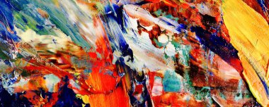 El çizimi. Soyut sanat arkaplanı. Renk dokusu. Modern, çağdaş sanat. Renkli tuval. Duvar dekoru arkaplanı