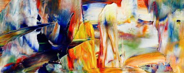 Renk dokusu. Tuvale elle çizilmiş yağlı boya resim. Soyut sanat geçmişi. Modern, çağdaş sanat. Renkli tuval. Duvar dekoru arkaplanı