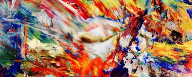 Renk dokusu. Tuvale elle çizilmiş yağlı boya resim. Soyut sanat geçmişi. Modern, çağdaş sanat. Renkli tuval. Duvar dekoru arkaplanı