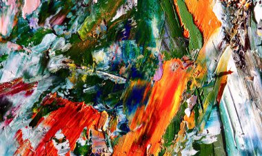 Tuval üzerinde soyut yağlı boya resim. arka plan duvar kağıdı. Modern motif görsel sanat. Moda el boyası. Duvar dekorasyonu ve duvar resimleri. Doku.