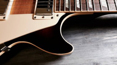 Elektro gitar yakalı. Duvar Kağıdı 