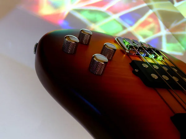 Klasik Elektro Gitar Boşluğu Kopyala — Stok fotoğraf