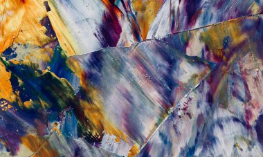 Renkli soyut arka plan duvar kağıdı. Modern motif görsel sanat. Yağlı boya karışımı. Moda el boyama bezi. Duvar dekorasyonu ve duvar resimleri fikri. 3 Boyutlu Doku. Renkli soyut