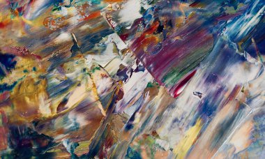 Renkli soyut arka plan duvar kağıdı. Modern motif görsel sanat. Yağlı boya karışımı. Moda el boyama bezi. Duvar dekorasyonu ve duvar resimleri fikri. 3 Boyutlu Doku. Renkli soyut