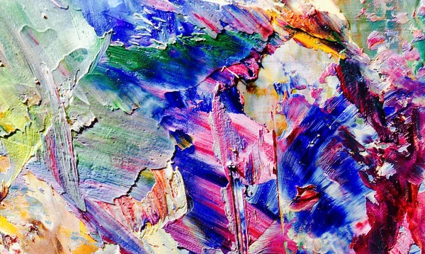 Colorato Sfondo Pittura Astratta Motivo Moderno Arte Visiva Intensivo Mix — Foto Stock