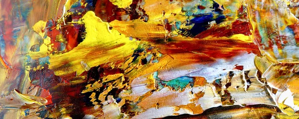 Fondo Pintura Abstracta Colorido Arte Visual Motivo Moderno Mezcla Multicolor —  Fotos de Stock