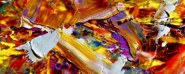 Барвистий Абстрактний Живописний Фон Сучасне Мотивне Візуальне Мистецтво Інтенсивне Різнокольорове — стокове фото