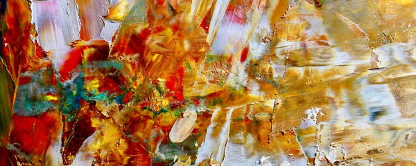 Colorato Sfondo Pittura Astratta Motivo Moderno Arte Visiva Intensivo Mix — Foto Stock