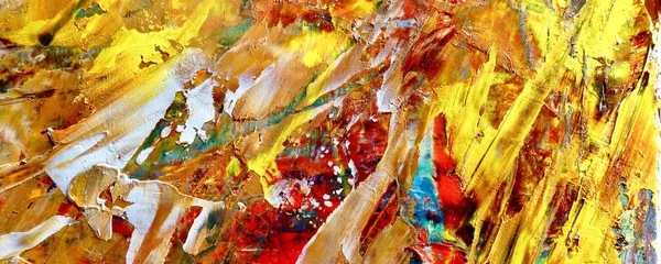 Kleurrijke Abstracte Schilderkunst Achtergrond Moderne Motief Beeldende Kunst Intensieve Multicolor — Stockfoto