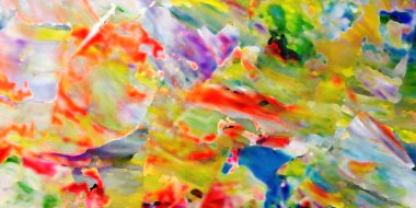 Renkli soyut resim arkaplanı. Modern motif görsel sanat. Yağ renkli yoğun bir karışım. Moda el boyama bezi. Moda poster kağıdı için tuval üzerindeki fırça darbelerini boya