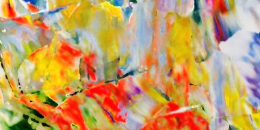 Renkli soyut resim arkaplanı. Modern motif görsel sanat. Yağ renkli yoğun bir karışım. Moda el boyama bezi. Moda poster kağıdı için tuval üzerindeki fırça darbelerini boya