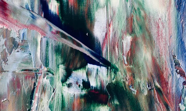 Renkli soyut resim arkaplanı. Modern motif görsel sanat. Yağ renkli yoğun bir karışım. Moda el boyama bezi. Moda poster kağıdı için tuval üzerindeki fırça darbelerini boya