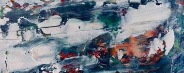 Renkli soyut resim arkaplanı. Modern motif görsel sanat. Yağ renkli yoğun bir karışım. Moda el boyama bezi. Moda poster kağıdı için tuval üzerindeki fırça darbelerini boya