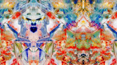 Renkli soyut resim arkaplanı. Modern motif görsel sanat. Yağ renkli yoğun bir karışım. Moda el boyama bezi. Moda poster kağıdı için tuval üzerindeki fırça darbelerini boya