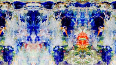 Renkli soyut resim arkaplanı. Modern motif görsel sanat. Yağ renkli yoğun bir karışım. Moda el boyama bezi. Moda poster kağıdı için tuval üzerindeki fırça darbelerini boya