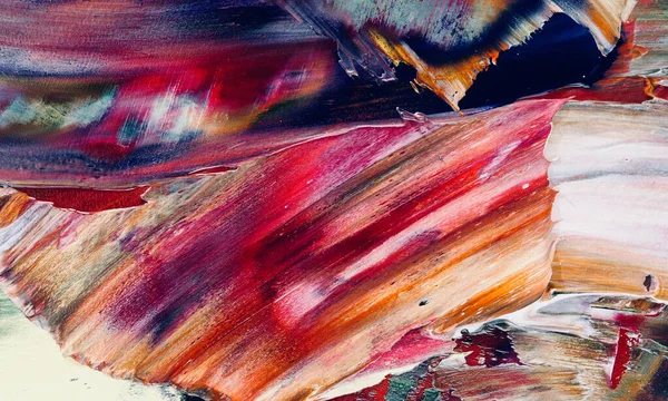 Färgglada Abstrakt Målning Bakgrund Moderna Motiv Visuell Konst Intensiv Flerfärgad — Stockfoto