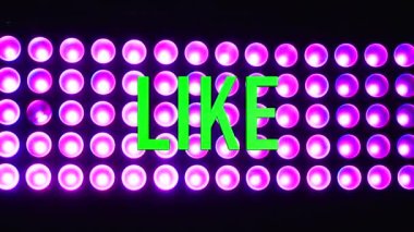 Kombinasyon, subrit mesajı gibi. Sahne ışığı arkaplanı 