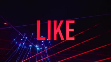 Kombinasyon, subrit mesajı gibi. Sahne ışığı arkaplanı 