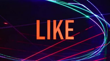 Kombinasyon, subrit mesajı gibi. Sahne ışığı arkaplanı 