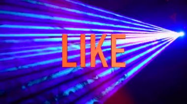 Kombinasyon, subrit mesajı gibi. Sahne ışığı arkaplanı 