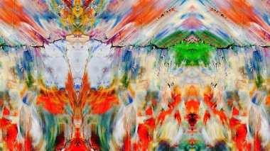 Renkli soyut resim arkaplanı. Modern motif görsel sanat. Yağ renkli yoğun bir karışım. Moda el boyama bezi. Moda poster kağıdı için tuval üzerindeki fırça darbelerini boya