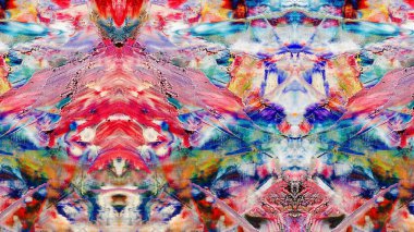 Renkli soyut resim arkaplanı. Modern motif görsel sanat. Yağ renkli yoğun bir karışım. Moda el boyama bezi. Moda poster kağıdı için tuval üzerindeki fırça darbelerini boya