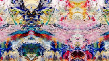 Renkli soyut resim arkaplanı. Modern motif görsel sanat. Yağ renkli yoğun bir karışım. Moda el boyama bezi. Moda poster kağıdı için tuval üzerindeki fırça darbelerini boya