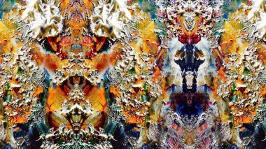 Renkli soyut resim arkaplanı. Modern motif görsel sanat. Yağ renkli yoğun bir karışım. Moda el boyama bezi. Moda poster kağıdı için tuval üzerindeki fırça darbelerini boya