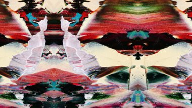 Renkli soyut resim arkaplanı. Modern motif görsel sanat. Yağ renkli yoğun bir karışım. Moda el boyama bezi. Moda poster kağıdı için tuval üzerindeki fırça darbelerini boya