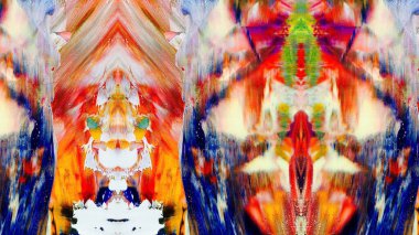 Renkli soyut resim arkaplanı. Modern motif görsel sanat. Yağ renkli yoğun bir karışım. Moda el boyama bezi. Moda poster kağıdı için tuval üzerindeki fırça darbelerini boya