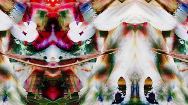 Renkli soyut resim arkaplanı. Modern motif görsel sanat. Yağ renkli yoğun bir karışım. Moda el boyama bezi. Moda poster kağıdı için tuval üzerindeki fırça darbelerini boya