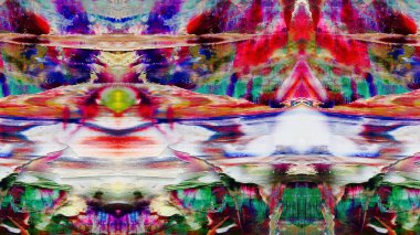 Renkli soyut resim arkaplanı. Modern motif görsel sanat. Yağ renkli yoğun bir karışım. Moda el boyama bezi. Moda poster kağıdı için tuval üzerindeki fırça darbelerini boya