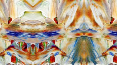 Renkli soyut resim arkaplanı. Modern motif görsel sanat. Yağ renkli yoğun bir karışım. Moda el boyama bezi. Moda poster kağıdı için tuval üzerindeki fırça darbelerini boya