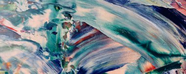 Renkli soyut arka plan duvar kağıdı. Modern motif görsel sanat. Yağlı boya karışımı. Moda el boyama bezi. Duvar dekorasyonu ve duvar resimleri fikri. Doku. Sanat nesnesi                               