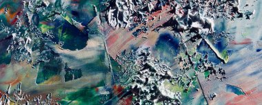 Renkli soyut arka plan duvar kağıdı. Modern motif görsel sanat. Yağlı boya karışımı. Moda el boyama bezi. Duvar dekorasyonu ve duvar resimleri fikri. Üç boyutlu doku. Sanat nesnesi