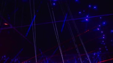 Soyut neon ışık arkaplanı. Duvar Kağıdı 