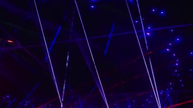 Soyut neon ışık arkaplanı. Duvar Kağıdı