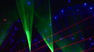 Kusursuz döngü videosu. Soyut neon ışık arkaplanı