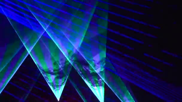 Abstrato Neon Arte Luz Fundo Papel Parede Luz Palco — Vídeo de Stock