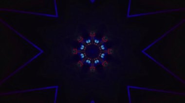 Soyut neon ışıklı arka plan. Duvar kağıdı. Sahne ışığı 