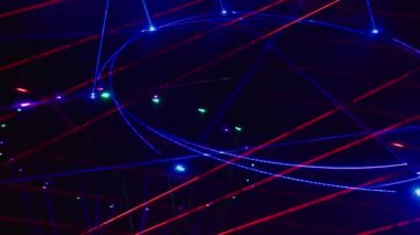 Soyut renk sanat ışığı arka planı. Neon yanıp sönüyor. Canlı duvar kağıdı. Sahne ışığı. 