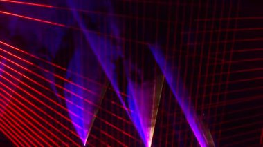 Soyut renk sanat ışığı arka planı. Neon yanıp sönüyor. Canlı duvar kağıdı. Sahne ışığı.