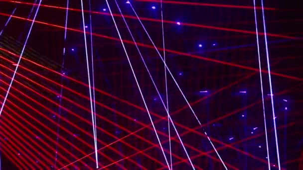 Astratto Colore Arte Luce Sfondo Lampeggiante Neon Live Wallpaper Stage — Video Stock