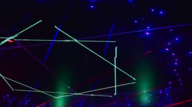 Soyut renk sanat ışığı arka planı. Neon yanıp sönüyor. Canlı duvar kağıdı. Sahne ışığı. 