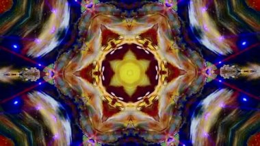 Soyut renk neon ışıklı arka plan. Duvar Kağıdı .